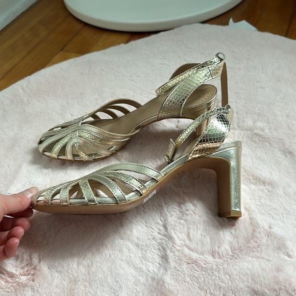 Brand new gold sandals | Bocage | size 9 / 40 - Picture 4 of 6